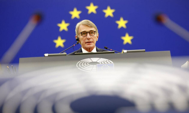 Ο Σασόλι δεν θα είναι υποψήφιος για νέα θητεία στην προεδρία του Ευρωπαϊκού Κοινοβουλίου