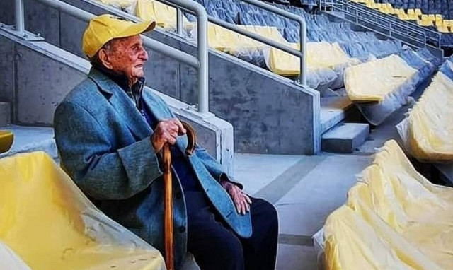 Γεννήθηκε μαζί με την ΑΕΚ, «έφυγε» έχοντας εκπληρώσει την επιθυμία να μπει στην «Αγιά Σοφιά»