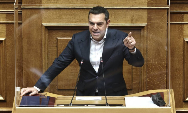 Tsipras at 2022 state budget debate: 'You failed, economically & morally'