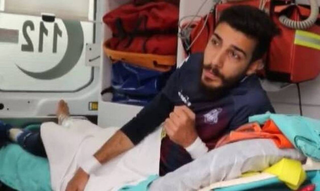 Τουρκία: Τραυματίας παίκτης είδε το ματς από το ασθενοφόρο - Δεν το άφηνε να φύγει για το νοσοκομείο