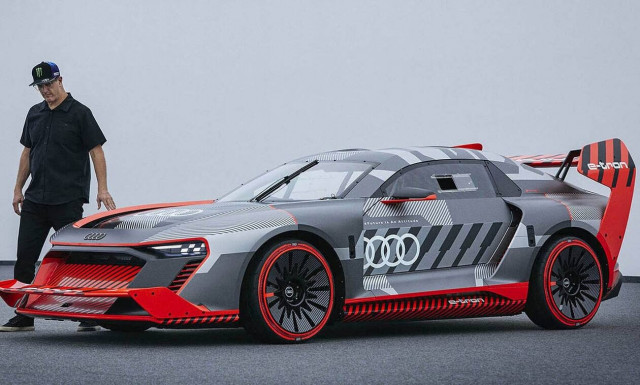 Αυτό είναι το Audi S1 e-tron quattro Hoonitron του Ken Block