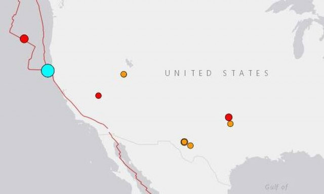 Ισχυρός σεισμός 6,2 ρίχτερ στην Καλιφόρνια