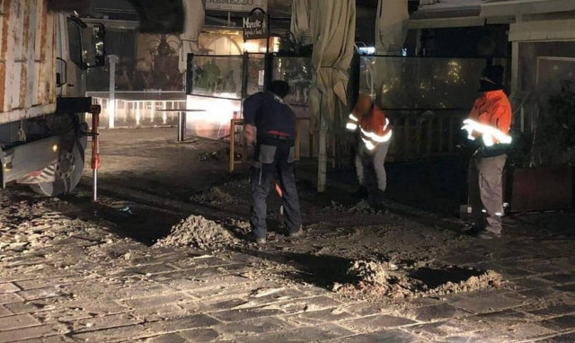 Παραλιακή Χανίων: Ξεκίνησε η αποκατάσταση των ζημιών που προκάλεσε η κακοκαιρία