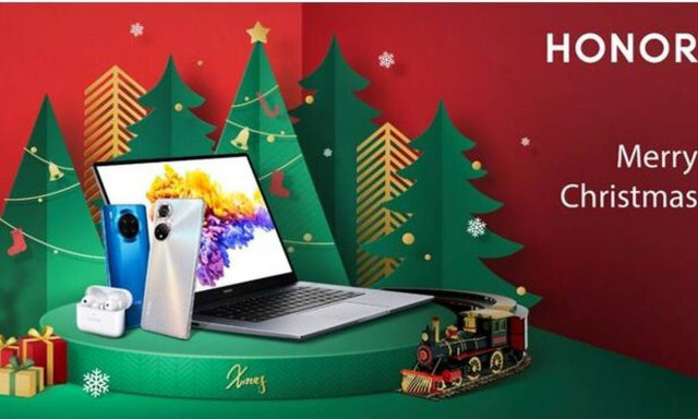Με γιορτινές προσφορές η HONOR αποχαιρετά το 2021!