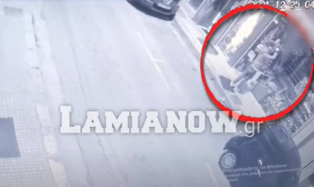 Λαμία: Διαρρήκτης μπούκαρε μέσα σε δευτερόλεπτα σε κατάστημα