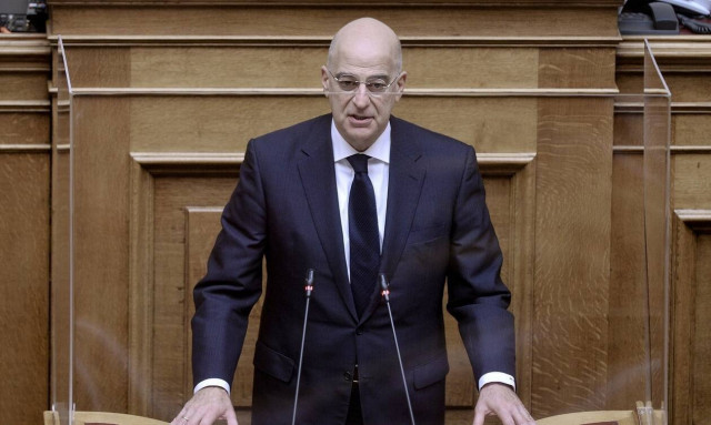 FM Dendias continues contacts to promote Greek positions