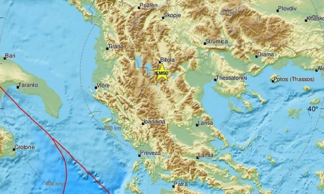 Σεισμός τώρα στη Φλώρινα