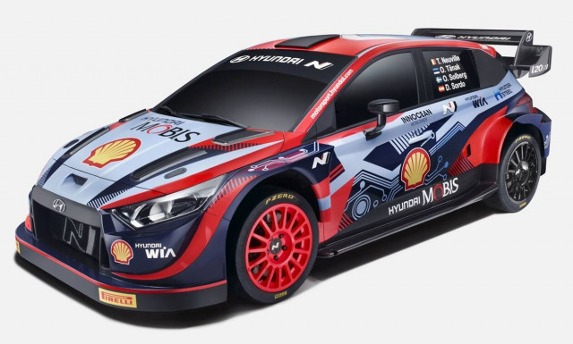 Αυτό είναι το αγωνιστικό Hyundai i20 WRC με τον υβριδικό κινητήρα