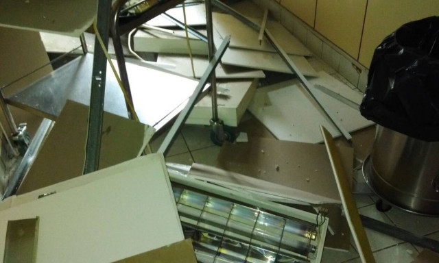 Νοσοκομείο Ευαγγελισμός: Κατέρρευσε ψευδοροφή – Μία γυναίκα τραυματίστηκε