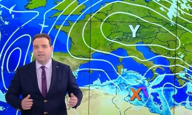 Καιρός - Μαρουσάκης: Στον «πάγο» η χώρα - Πώς θα κινηθεί η κακοκαιρία τις επόμενες ώρες (vid)