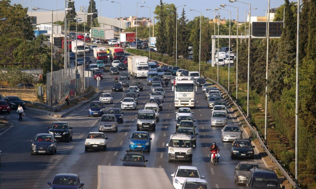 Κίνηση live: Μποτιλιάρισμα στον Κηφισό - Πού αλλού υπάρχουν προβλήματα