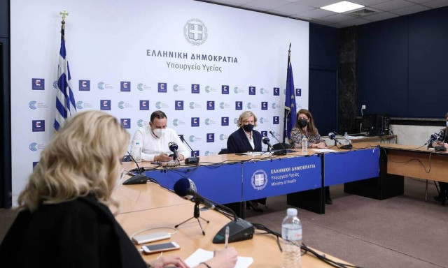 Live: Η ενημέρωση για την πορεία της πανδημίας από Γκάγκα, Παπαευαγγέλου Μαγιορκίνη