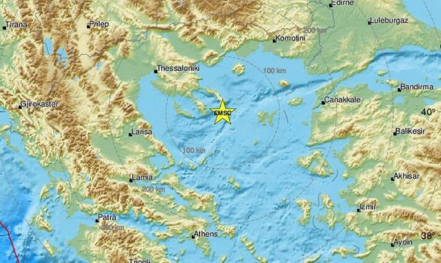 Νέος σεισμός στη Χαλκιδική - Κοντά στο Άγιο Όρος το επίκεντρο