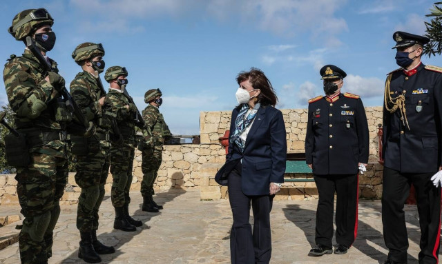 Μήνυμα Σακελλαροπούλου προς Τουρκία: Καμία υποχώρηση έναντι  επιθετικών ενεργειών