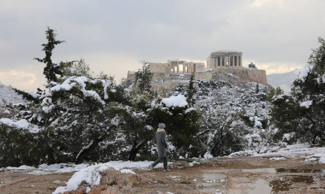 Greece to experience successive cold snaps during the coming week