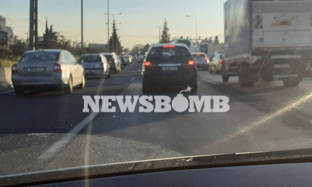 Κίνηση τώρα: Απροσπέλαστος ο Κηφισός! «Κόλαση» για τους οδηγούς το ρεύμα προς Πειραιά