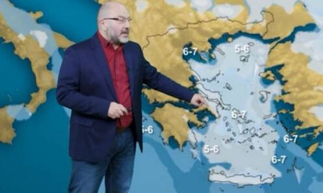 Καιρός - Αρναούτογλου: Προειδοποίηση για χιονοθύελλα - Πυκνά χιόνια και στην Αττική τη Δευτέρα