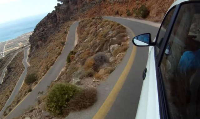 Στην Κρήτη θα βρεις τον πιο επικίνδυνο δρόμο της Ελλάδας