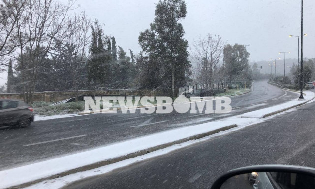 Ρεπορτάζ Newsbomb.gr: Η Αθήνα στα λευκά - Μαγικές εικόνες