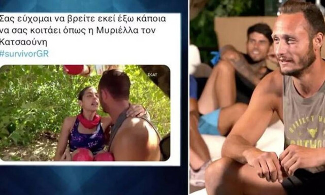 Survivor - Ερωτευμένος Κατσαούνης: Μίλησε με πάθος για τις τρυφερές στιγμές με την Μυριέλλα Κουρεντή