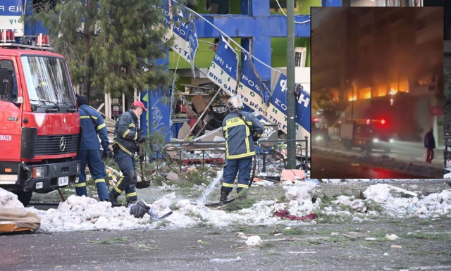 Συγκλονιστικά βίντεο, λίγα δευτερόλεπτα μετά την ισχυρή έκρηξη