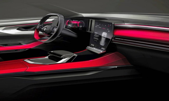 To εσωτερικό του Renault Austral είναι σούπερ μοντέρνο