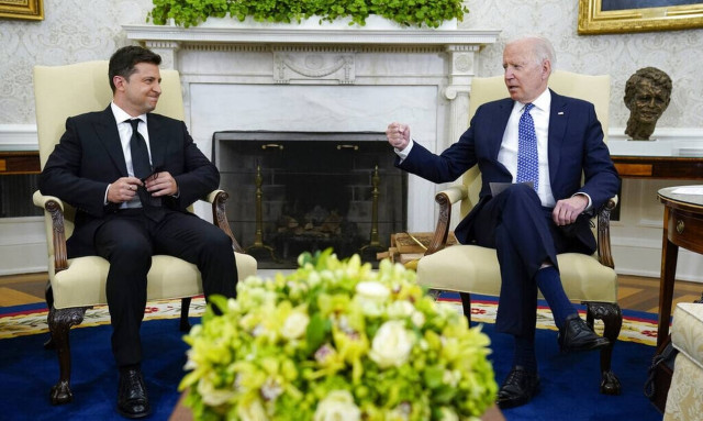 Βολοντίμιρ Ζελένσκι Τζο Μπάιντεν