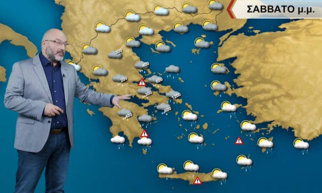 Αρναούτογλου: Πότε θα «χτυπήσει» η κακοκαιρία την Αττική - Νέα επιδείνωση από την Τρίτη (vid)