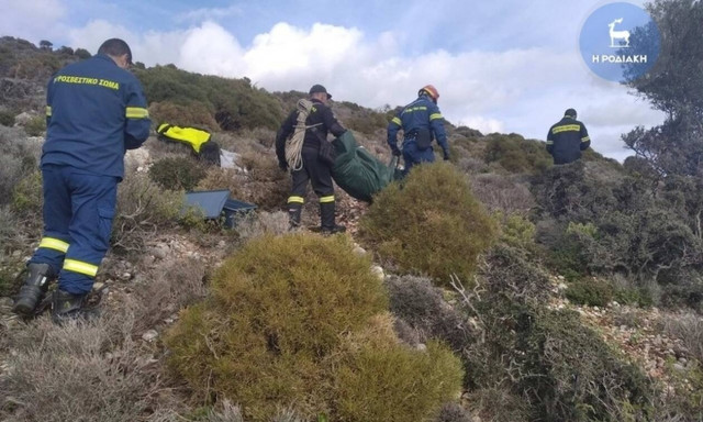 Ρόδος: Εντοπίστηκε σκελετός γυναίκας σε δύσβατη περιοχή