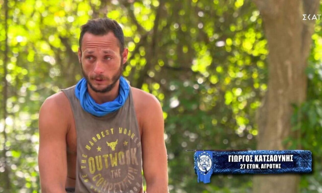 Survivor: «Λύγισε» ο Κατσαούνης - «Ξέρω ότι ο κόσμος θα με κρατήσει - Εδώ είναι όλοι ρουφιάνοι»