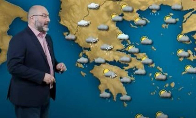 Καιρός - Αρναούτογλου: Βροχές, καταιγίδες και χιονοπτώσεις την Τρίτη - Πού θα χτυπήσει η κακοκαιρία
