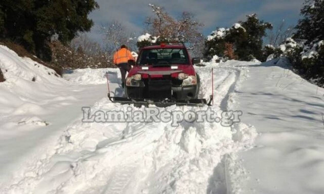 Φθιώτιδα: Στα «λευκά» τα χωριά του Δήμου Λαμιέων