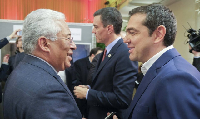 Συγχαρητήρια Τσίπρα στον Αντόνιο Κόστα για τη νίκη στις εκλογές στην Πορτογαλία