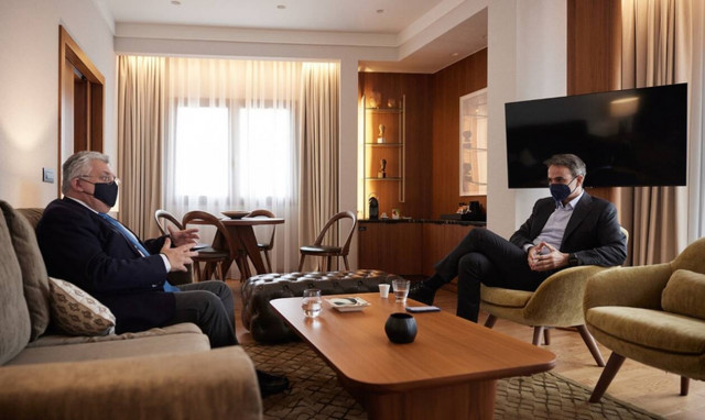 Θεσσαλονίκη: Συνάντηση του πρωθυπουργού με τον πρύτανη του ΑΠΘ