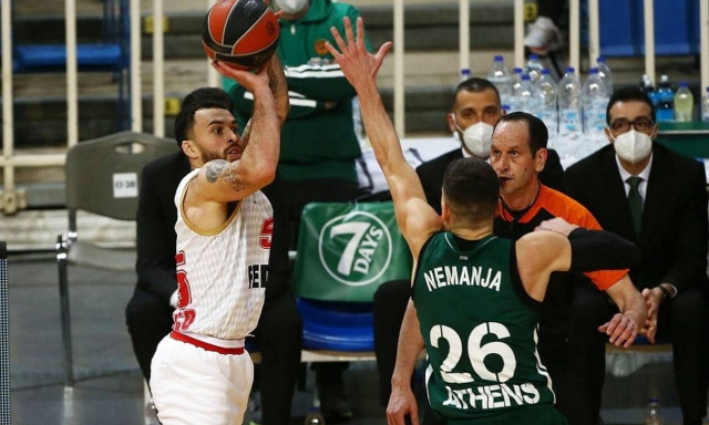 Euroleague: Στο 5-16 ο Παναθηναϊκός, σε τροχιά playoffs η Μονακό - Τα highlights κι η βαθμολογία