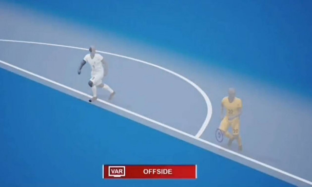 Ιστορική στιγμή: Το πρώτο γκολ που ακυρώθηκε ως οφσάιντ από ρομπότ (video)