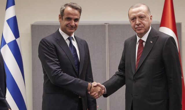 Περαστικά Μητσοτάκη στο ζεύγος Ερντογάν, που διαγνώστηκε με κορονοϊό