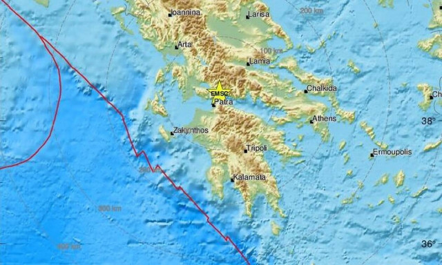 Σεισμός στη Ναύπακτο (pics)