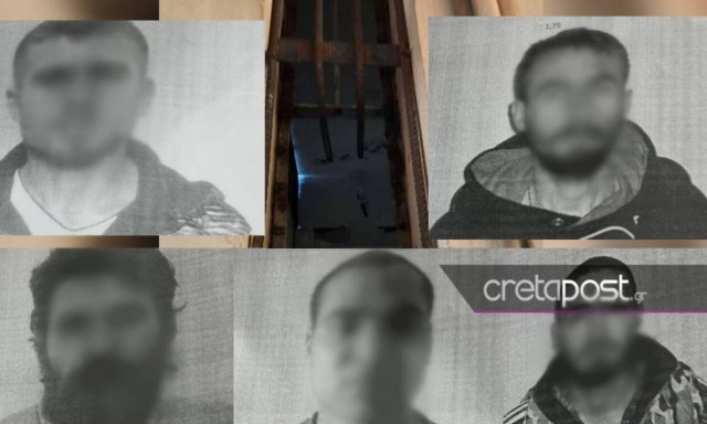 Χανιά: Καταδικάστηκαν οι τρεις δραπέτες και οδηγήθηκαν στη φυλακή - Παραμένουν άφαντοι οι άλλοι δύο