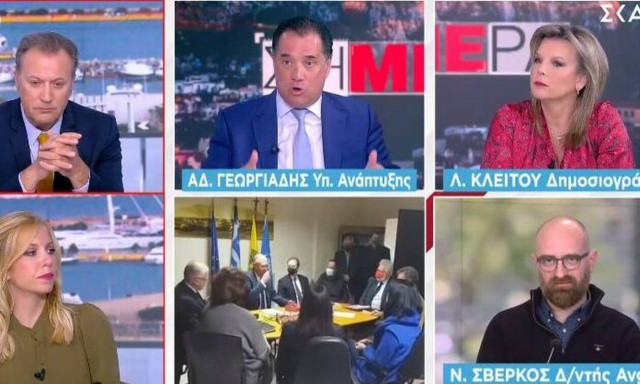 Χαμός στον «αέρα» του ΣΚΑΪ: «Είστε τηλεπλασιέ πολλά χρόνια» – «Ντροπή σας»