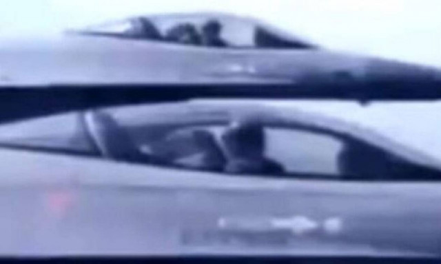 Η αερομαχία στη Ρόδο με την πτώση του Τούρκου στην θάλασσα