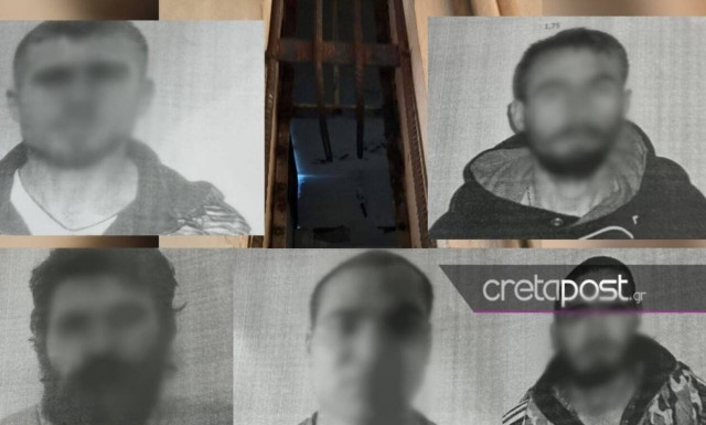 Χανιά: Πίσω στα κελιά τους οι τρεις ποινικοί μετά την απόδραση – Άφαντοι οι άλλοι δύο δραπέτες