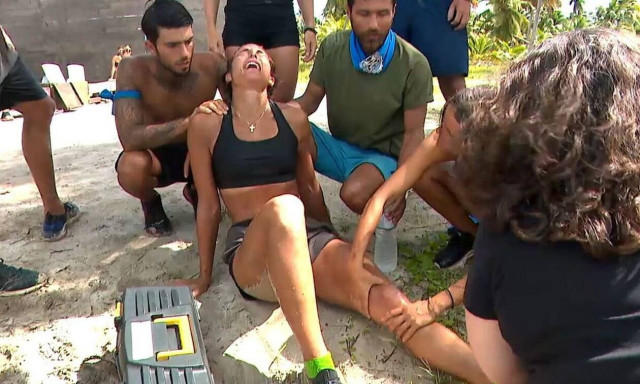 ασημίνα survivor τραυματισμός