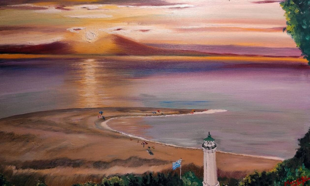 Πίνακες που απεικονίζουν προσωπικά βιώματα του δημιουργού και καθηγητή Χειρουργικής Μ. Χριστοφορίδη