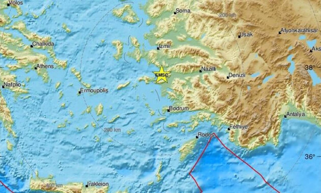 Σεισμός στη Σάμο - Αισθητός στο νησί