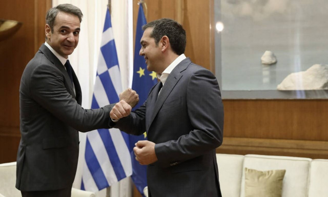 Μητσοτάκης, Τσίπρας