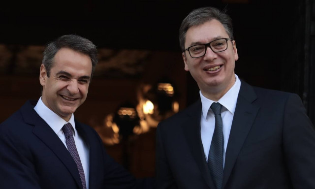 Δείτε ζωντανά τις δηλώσεις Μητσοτάκη-Βούτσιτς