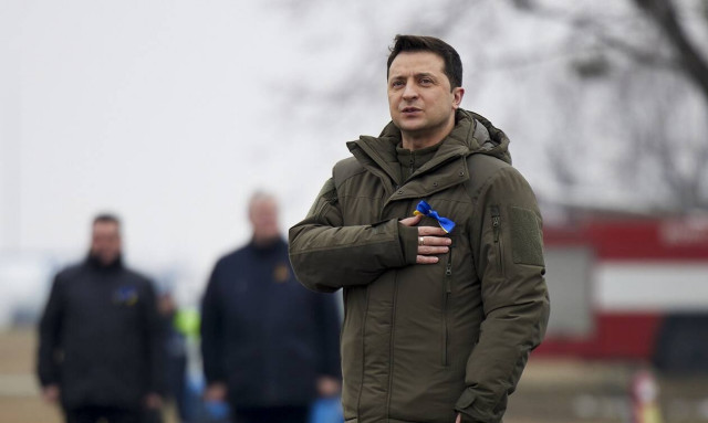 Ζελένσκι Ουκρανία ΝΑΤΟ 