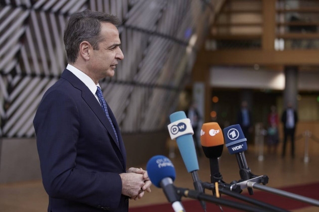 Μητσοτάκης από Βρυξέλλες: Στόχος της ελληνικής κυβέρνησης η στήριξη των αγροτών