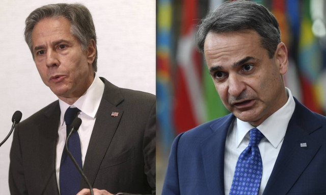 Μητσοτάκης Μπλίνκεν 